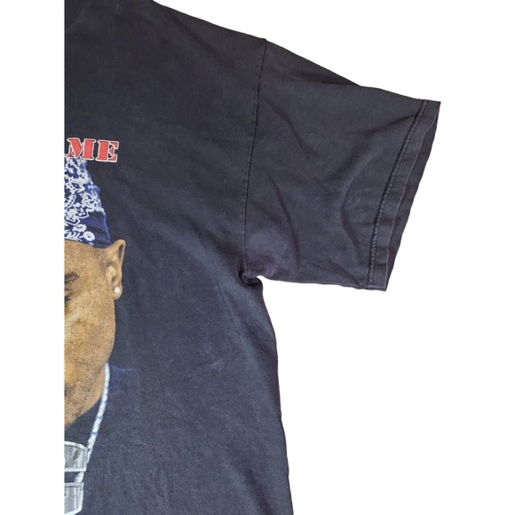 Tupac All Eyez On Me Shirt 2pac Cotton T-Shirt Distressed Hip Hop Rap Apparel - Picture 8 of 12